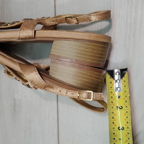 Coconuts By Matisse Marisa Women Ankle Heels Sandals Thin shoes sz 10 - Picture 10 of 12